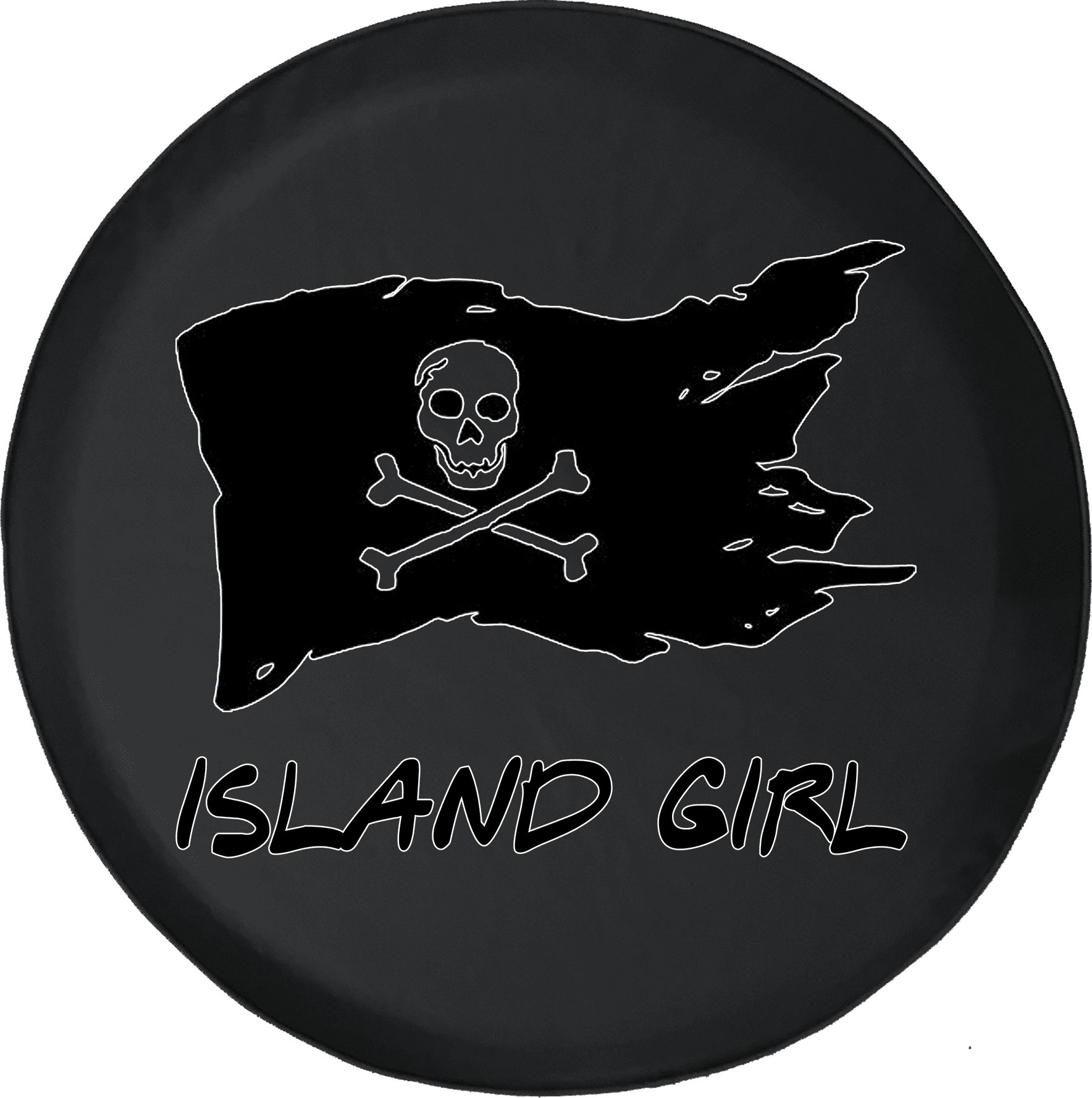 Various Designs Pirate Flag Spare Wheel Cover 4x4 Graphic Sticker Laminated 
