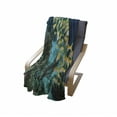 thumbnail image 3 of Underwater Soft Flannel Fleece Throw Blanket, Large Group of Fish Swimming Around a Coral Reef in the Ocean, Cozy Plush for Indoor and Outdoor Use, 60" x 80", Dark Sky Blue Multicolor, by Ambesonne, 3 of 5