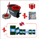 thumbnail image 2 of MAGICLEAN Kit Trapeador Giratorio M1 con Pedal | Cubeta Centrifugadora 360° | Incluye 12Fibras Multiuso y 1 Mopa de Regalo, 2 of 3