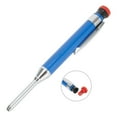 thumbnail image 1 of Metal Carpenter Pencil with Refill S Built-In Sharpener for Deep Hole Marker, 1 of 8