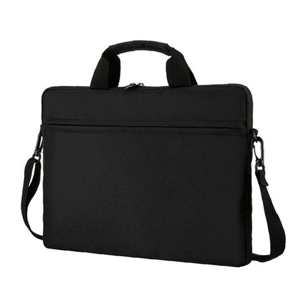 Attoe Laptop Bag 15.6inch Notebook Computer Briefcase Waterproof Shoulder Hand Carrying Case Black Computer/Tablet Peripherals