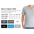 thumbnail image 2 of 4th of July V-neck Shirt for Men Big White American Flag Gift for Mens S M L XL 2XL Graphic Tee, 2 of 2