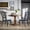 Antique Denim, variant on Weston Home Farmhouse Dining Chair with French Ladder Back (Set of 2)