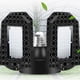 thumbnail image 3 of Luz de cultivo LED Bewildely con tecnología Súper Chip crecimiento óptimo de las plantas ABS bajo consumo Jardín y Patio 150W-E27, 3 of 6