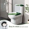 thumbnail image 4 of HELLHERO Fern Leaf Toilet Lid Cover Soft Toilet Cover Set & 2 Piece Set for Hotel Non-Slip Universal, 4 of 5