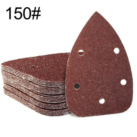 5-hole sanding pad and sandpaper, mouse-shaped sandpaper polishing
