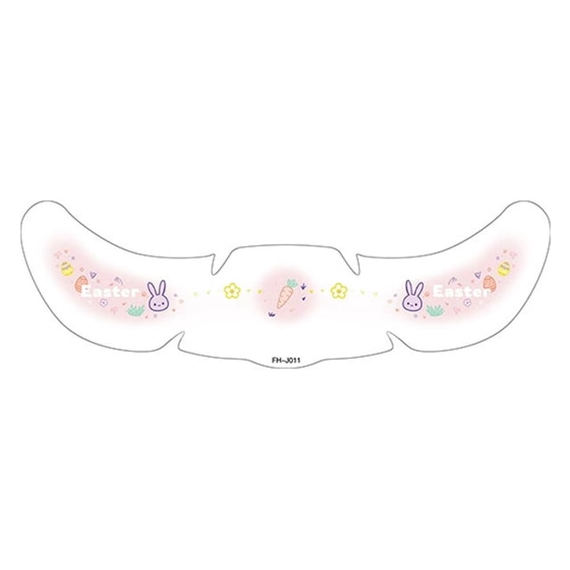 Waterproof Easter Temporary Tattoo Stickers for Kids, Assorted Holiday Face & Body Decals for Party Favors & Decorations, Easy Apply & Remove