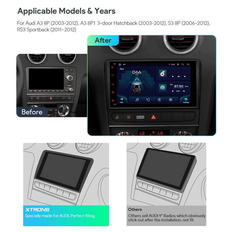Autoradio pour Audi A3 S3 RS3 Android 12 GPS Navi Car DVD