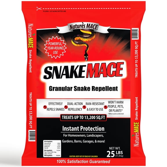 Nature's MACE Snake MACE Granular Snake Repellent, 25 lb.