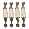 thumbnail image 4 of HOMEMAXS  4 Pcs Marble Door Handle Cabinet Knob Kitchen Cabinets Retro Decor, 4 of 8
