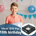 thumbnail image 3 of 10 Year Old Boy Gifts, 10 Year Old Boy Birthday Gift, 10th Birthday Boys Gifts, Coolest 10 Year Old Boy Gifts, Double Digits Birthday Boy, Ten Year Old Birthday Decorations 60"X50" Blanket, 3 of 6