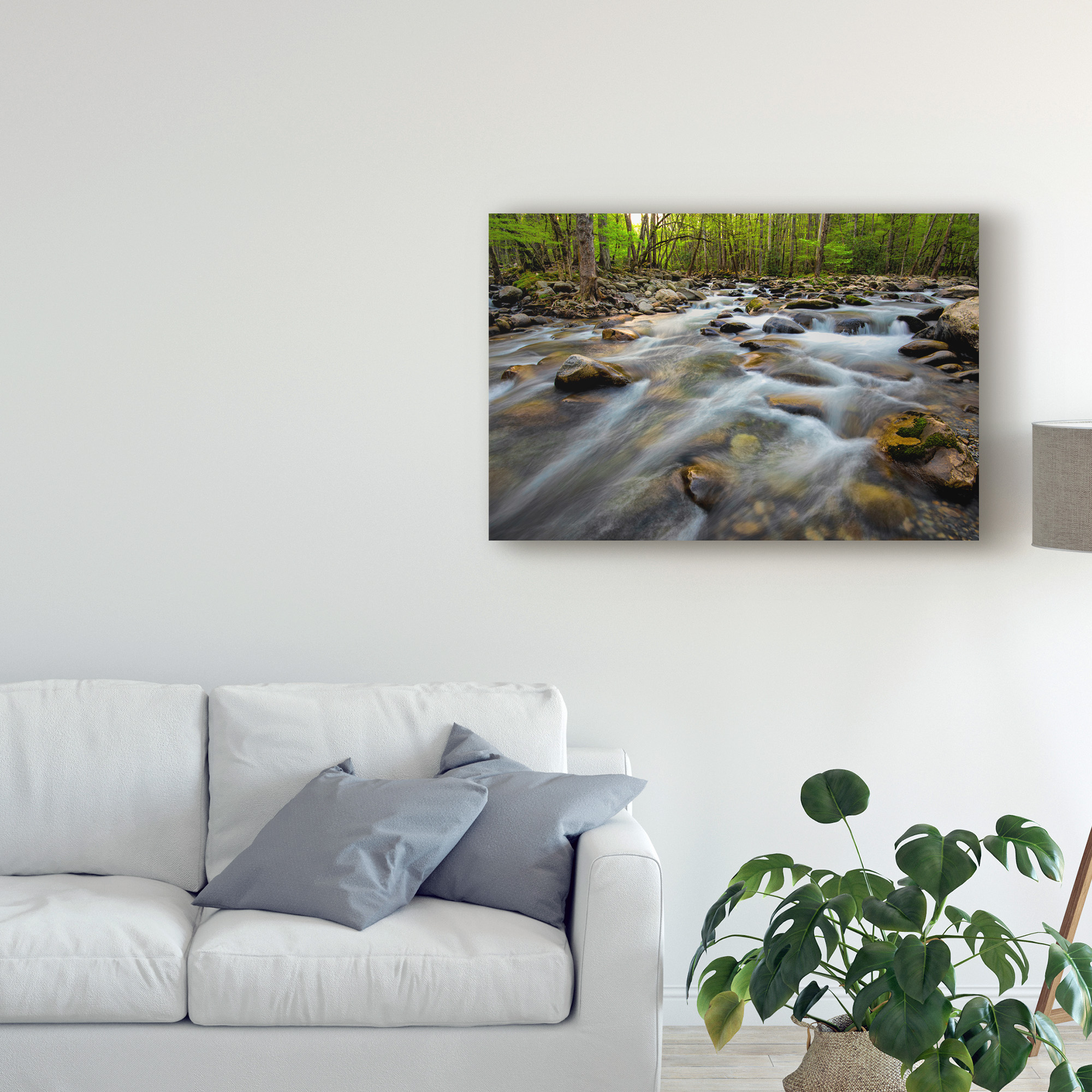 Trademark Fine Art 'Golden Flow' Canvas Art by Danny Head