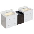 thumbnail image 1 of Imaginations Américaines 61,5 pouces W Vanity Set  Gris, 1 of 1