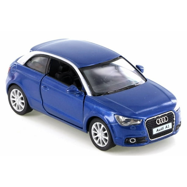 2010 Audi A1, Blue Kinsmart KT5350D 1/32 Scale Diecast Model Toy