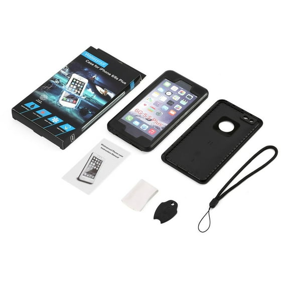 GOMYHOM Étanche à l'Eau 5,5 Pouces Tactile ID Téléphone Housse pour iPhone6 plus