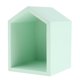 thumbnail image 1 of Soporte de tarta Forma Estante de Exhibición de Niños Dormitorio Decoración Artesanal Verde de una sola capa, 1 of 9