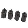 thumbnail image 1 of Kit de tope de parachoques de puerta, juego de 4 parachoques de goma para jambas de puerta exteriores, parachoques de carrocería de jambas de goma de alta capacidad, 1 of 9