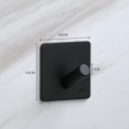 thumbnail image 1 of Perchero retro montado en la pared Perchero con un solo tornillo Perchero vintage montado en la pared para el hogar Albornoz Estantes Cajones Taquillas de baño con 20 tornillos, 1 of 5