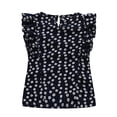 thumbnail image 4 of Baby Clothing Kids Summer Clothes Girls Flower Printing Vest + Pure Color Pants Children Clothing Set, 4 of 12