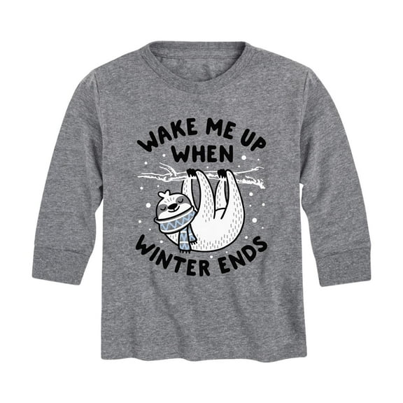 Instant Message - Wake Me Up When Winter Ends - Youth Long Sleeve Tee