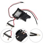 Interrupteur de trigger électrique sans fil 16A Bouton poussoir 7.2V-24V avec petite lumière