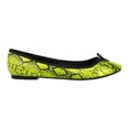 thumbnail image 2 of ZAPATOS CASUALES PARA DAMA STYLO 10596 AMARILLO NEÔN Stylo 10596, 2 of 4
