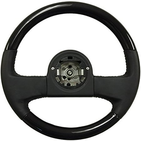 - Volante Steering Wheels; OE Series 1984-89 Corvette 14 in. Black Ash-Black Leather Steering Wheel| OE Number 9768988