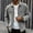 Gray005, variant on QHRMKOG Men Jacket Solid Color Long Sleeve Button Down Shirt Jacket Loose Fit Midweight Shirts Spring Casual Warm Jackets with Pockets Black L
