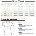 thumbnail image 5 of Jophufed Summer Tops for Women 2025 Summer Casual Crewneck Short Sleeve T-Shirts Flag Print Fit Basic Tops Tees Blouses Labor Day Sale, 5 of 5