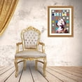 thumbnail image 3 of Stephen Chambers 15x18 Gold Ornate Wood Framed With Double Matting Wall Art Titled - Smile Girl, 3 of 6