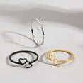 thumbnail image 2 of CILENON Gold Silver Rings for Women Non Tarnish Stackable Rings Trendy Dainty Gold Plated Stacking Cubic Zirconia Thumb Ring Set Love Friendship Dual Band Rings Promise Wedding Engagem (Silver,8), 2 of 3