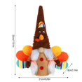 thumbnail image 3 of Fall Gnome Thanksgiving Decorations, Set of 1 Turkey Gnomes Plush Tomte Swedish Gnome Dolls, Autumn Harvest Tabletop Decor for Home Table Kitchen, 3 of 9