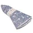 thumbnail image 6 of Terra Womens Floppy Beach Summer Hat Reversible Sunhat Packable Wide Brim Flower Pattern Navy, 6 of 7