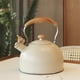 thumbnail image 5 of Tetera 2.5L Cipaher Tea Kettle for Stove Top and Induction Stove Blanco Tetera de Acero Inoxidable para Estufa, 5 of 6