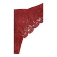 thumbnail image 4 of Tanga Secret Treasures para Dama, de Encaje Rojo Talla EG, 4 of 4