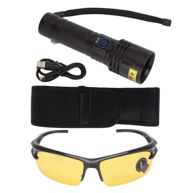 Linterna ultravioleta, linterna UV de 365 nm Linterna de luz negra ultravioleta profesional Linterna UV Eleve su experiencia