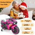 thumbnail image 6 of Techvida Electric Motorcycle for Kids,12V Battery Powered 2 Wheels Motorcycle Toy with Bluetooth, Music, Light, 6 of 8