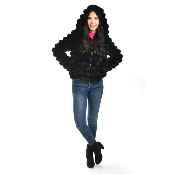 Chamarra Acolchada Chamarra Peluche Mujer Chamarra Acolchada