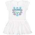 thumbnail image 3 of Inktastic My Nonna Loves Me with Flowers and Hearts Girls Baby Dress, 3 of 5