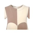 thumbnail image 4 of Girls Dress Coffee Color Contrast Heart A-line Sundress 12, 4 of 5