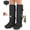 Black, variant on 2026 New Snake Resistant Outdoor Leg Gaiters, Durable Unisex Snake Gaiters/Prevent Cuts for Hunting/Working, Snake Bite Protection for Lower Legs, Snake Proof Gaiters with Adjustable Size
