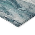 thumbnail image 4 of Addison Rugs Chantille Indoor/Outdoor Transitional Abstract Teal Washable Rectangle Rug, 2'6" x 3'10", 4 of 6