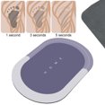 thumbnail image 4 of Alfombra de baño antideslizante Likrtyny moderna absorbente A las manchas, 4 of 9