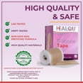 thumbnail image 3 of HEALQU Medical Grade Silicone Scar Sheets – Non-Irritating Scar Strips for Surgical Scars, C-Section, Tummy Tuck & Keloids – Soft Silicone Gel Sheets for Comfortable Scar Care (1.6 in x 120 in), 3 of 7