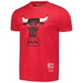 thumbnail image 2 of Unisex Mitchell & Ness  Red Chicago Bulls Hardwood Classics MVP Throwback Logo T-Shirt, 2 of 3