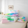 thumbnail image 6 of Feelyou Rainbow Stars Sky Bedding Comforter Set 7pcs, Deamy Princess Queen Bedding Sets, 6 of 8