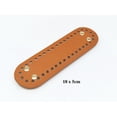 thumbnail image 5 of Oval /Round Bottom for Knitted Bag Leather Bag Accessories Handmade Bottom with Holes Diy Crochet handcraft Bottom  Pu Bag Base, 5 of 7