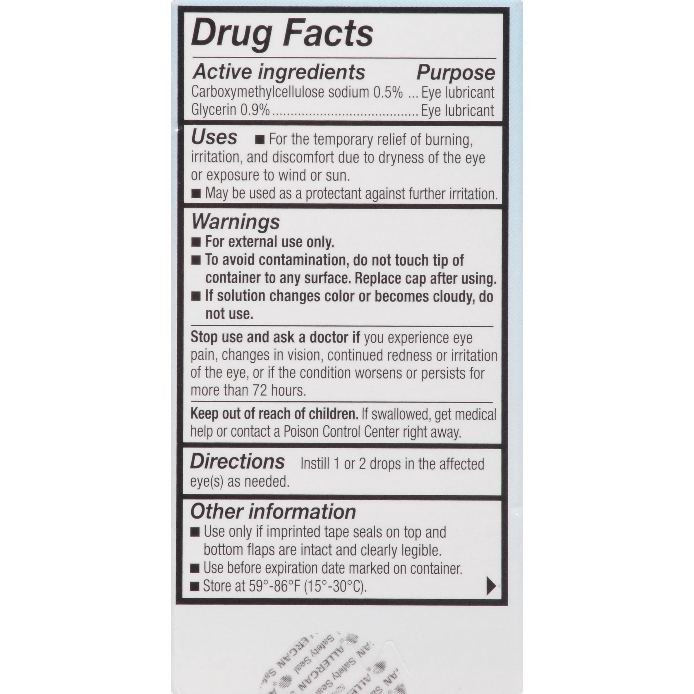Refresh Optive Lubricant Eye Drops Non-Preserved Tears, 60 Single-Use Containers, 0.01 Oz (0.4 Ml), 3-Pack