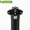 thumbnail image 6 of Unique Bargains Bike Suspension Seatpost 30.8x350mm Saddle Post Seat Matte Black Carbon Fiber, 6 of 8