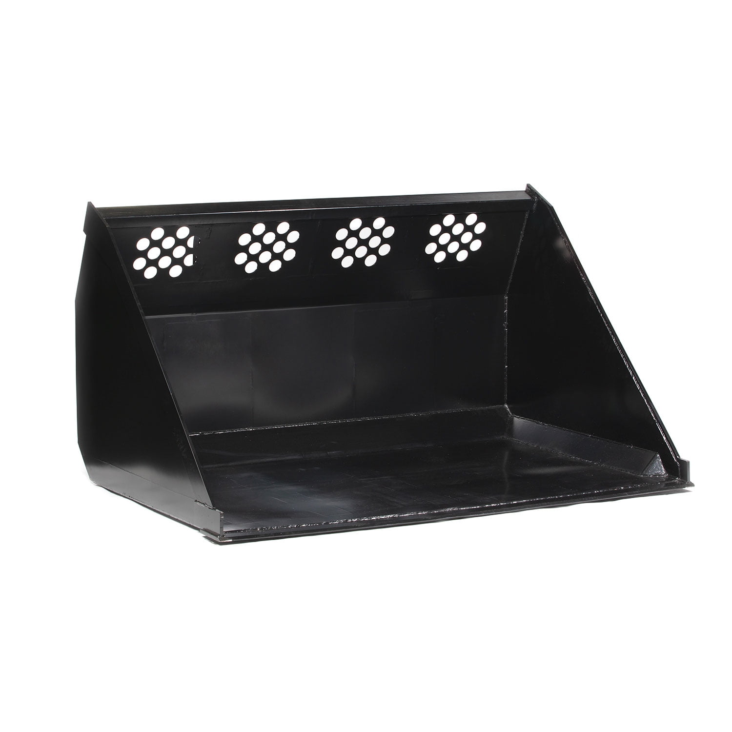 Titan Attachments Skid Steer Bucket 72" High Capacity Universal SSQA